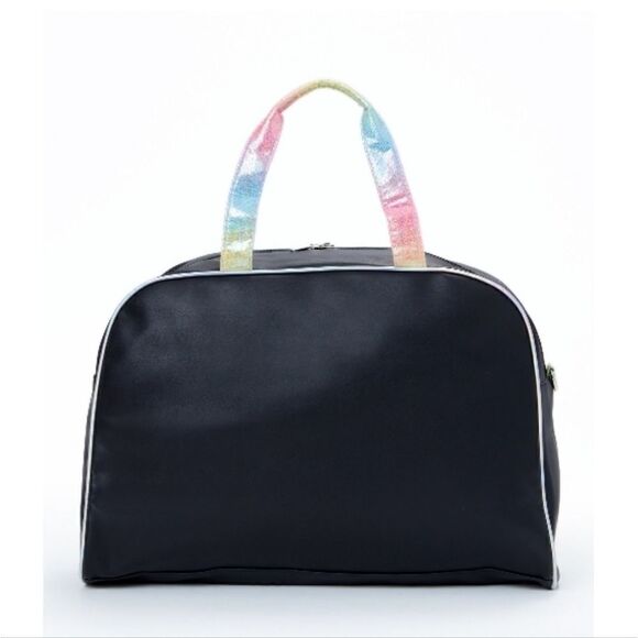 Girls Yin Yang Ombre Weekender Travel Vacation Duffle Bag 5-Piece Set - Picture 2 of 6